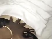 His black cock does not fit fully inside her tight pussy